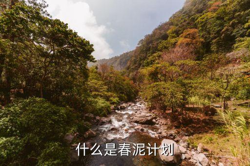 春泥計劃，什么是春泥計劃