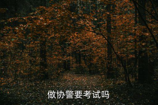 輔警需要考試嗎，深圳輔警是否考行測與*素質(zhì)嗎