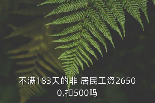 非居民個(gè)人