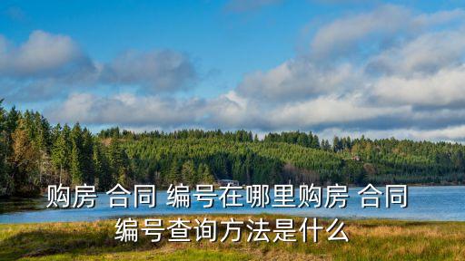 怎么通過合同編號查合同內(nèi)容,有合同編號可以查合同嗎