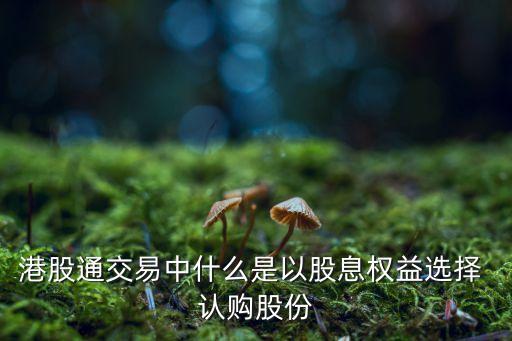 認購股