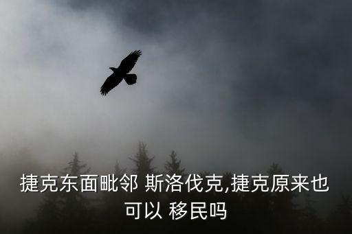 斯洛伐克移民政策,移民最便宜的國家只要5萬