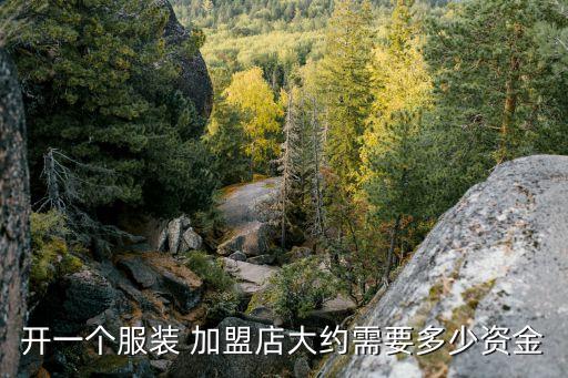 我想開個加盟店
