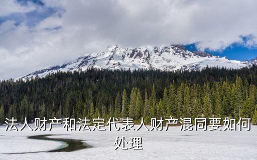 財產(chǎn)混同，一人有限責任公司財產(chǎn)與個人財產(chǎn)混同是否夠成刑事犯罪