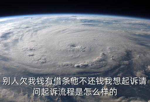 起訴欠錢不還的程序和費用，別人欠錢不肯還打官司起訴需要哪些手續(xù)