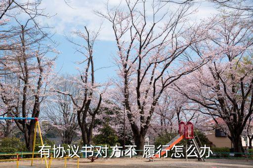 合同簽訂后對方不履行