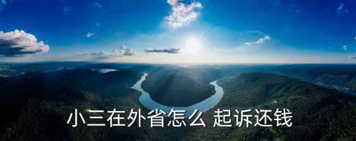 起訴小三還錢程序流程,我是小三被原配起訴了怎么辦