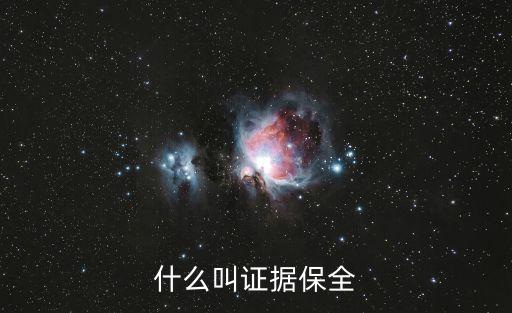 保全證據(jù)，證據(jù)保全公證程序