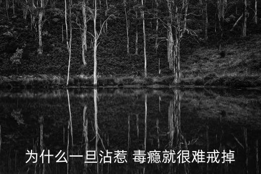 為什么一旦沾惹 毒癮就很難戒掉