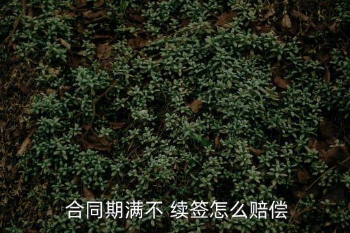 合同到期不續(xù)簽補(bǔ)償多少,三年合同到期不續(xù)簽賠幾個(gè)月
