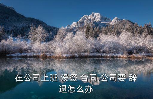 沒簽勞動(dòng)合同被辭退怎么處理,工作不到一個(gè)月被辭退未簽勞動(dòng)合同