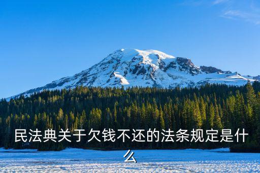 民法典對于債務(wù)