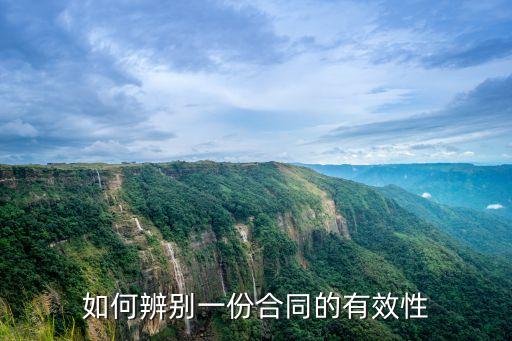 如何判斷是否具有法律效力的條件
