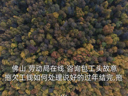 佛山勞動局法律咨詢,勞動法律師咨詢免費24小時在線