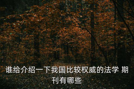 法律期刊,科技與法律期刊