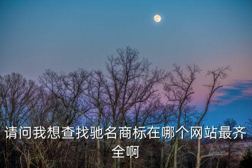 馳名商標(biāo)查詢，請(qǐng)問我想查找馳名商標(biāo)在哪個(gè)網(wǎng)站最齊全啊