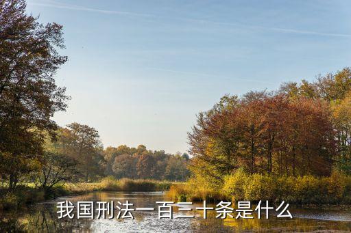 刑法301，我國刑法一百三十條是什么