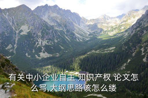 知識(shí)產(chǎn)權(quán)論文,科技創(chuàng)新與知識(shí)產(chǎn)權(quán)論文