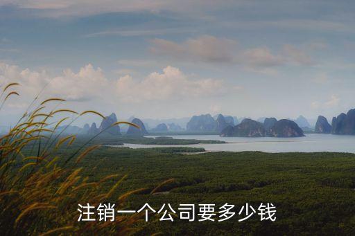 注銷(xiāo)一個(gè)公司要多少錢(qián)