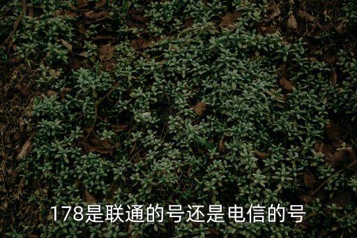 178開頭的手機(jī)號(hào)，有誰知道178起頭的電話號(hào)碼是移動(dòng)嗎