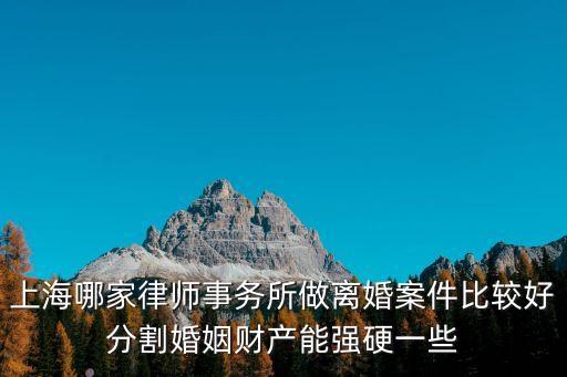 上海離婚律師咨詢，上海擅長(zhǎng)打離婚官司的律師哪個(gè)好