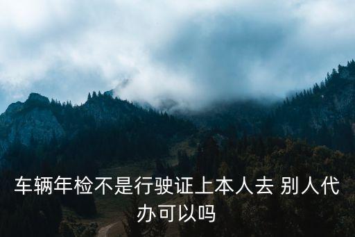 年檢代辦，幫別人代辦理駕駛本年檢要帶什么手續(xù)