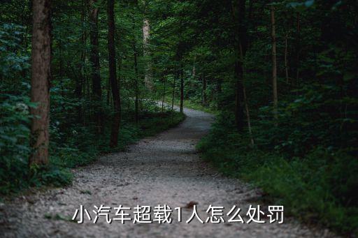 小汽車超載1人怎么處罰