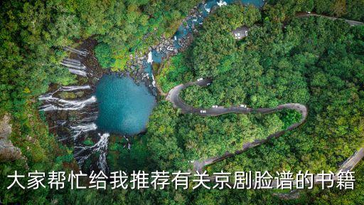 趙夢林，大家?guī)兔o我推薦有關京劇臉譜的書籍