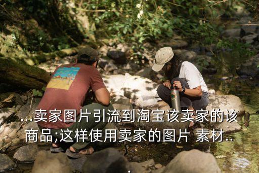 ...賣家圖片引流到淘寶該賣家的該商品;這樣使用賣家的圖片 素材...