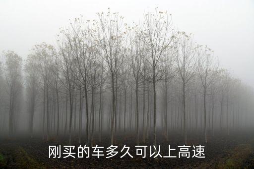 什么時(shí)候能上高速，拿駕照后多久可以上高速駕駛