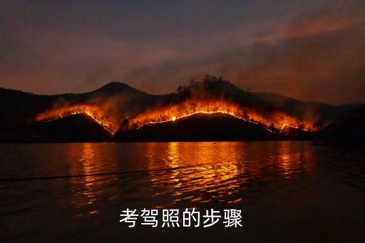 考駕照的步驟