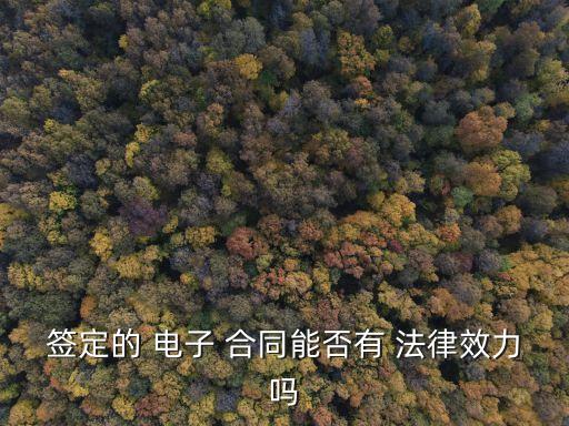 電子合同有法律效應(yīng)嘛怎么辦,網(wǎng)上簽的電子合同有法律效應(yīng)嗎