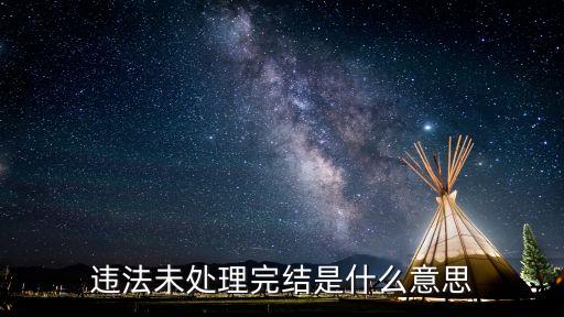 違法未處理啥意思，網(wǎng)上查詢車輛違章未處罰是不是就是不處罰或者還沒有處罰
