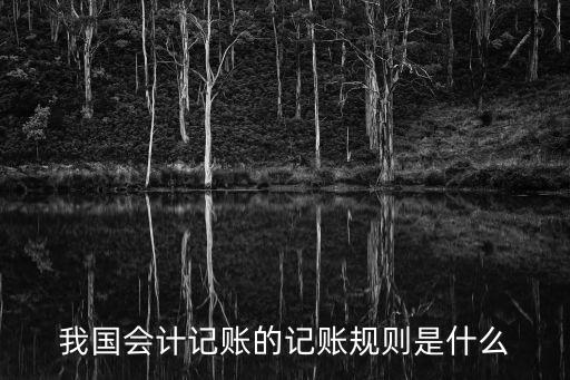 我國(guó)會(huì)計(jì)記賬的記賬規(guī)則是什么