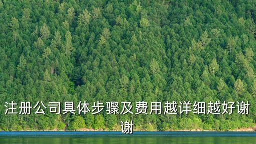開公司流程及費用，注冊新公司有哪些具體步驟大約需要多少錢