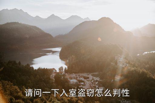 入室盜竊，什么是入室盜竊