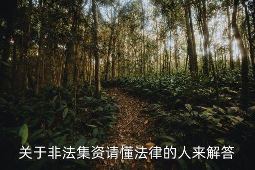 非法集資宣傳內(nèi)容，樹立風(fēng)險意識 遠(yuǎn)離非法集資防范非法集資專題宣傳月活動報告怎么編